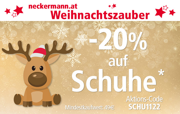 -20% auf Schuhe