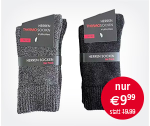 Herren Thermo socken 2er